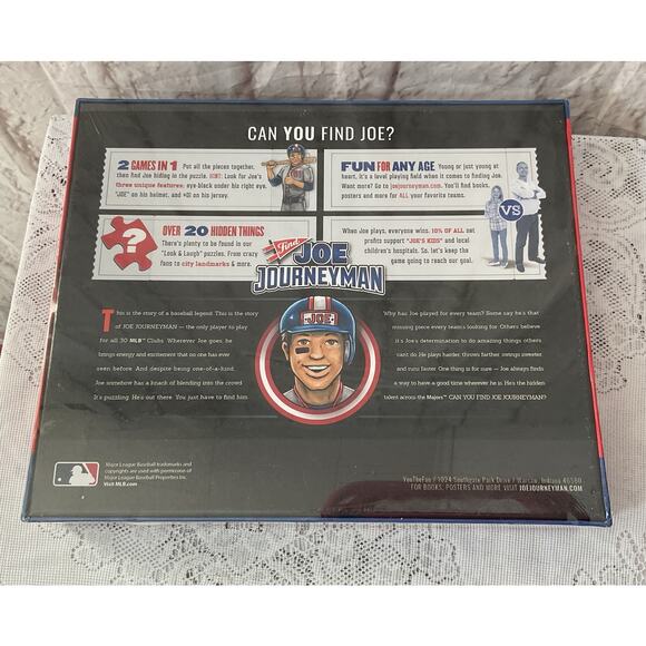 Chicago Cubs Search Puzzle 500 Pieces Find Joe 24” x 18” Sealed New - Picture 3 of 6